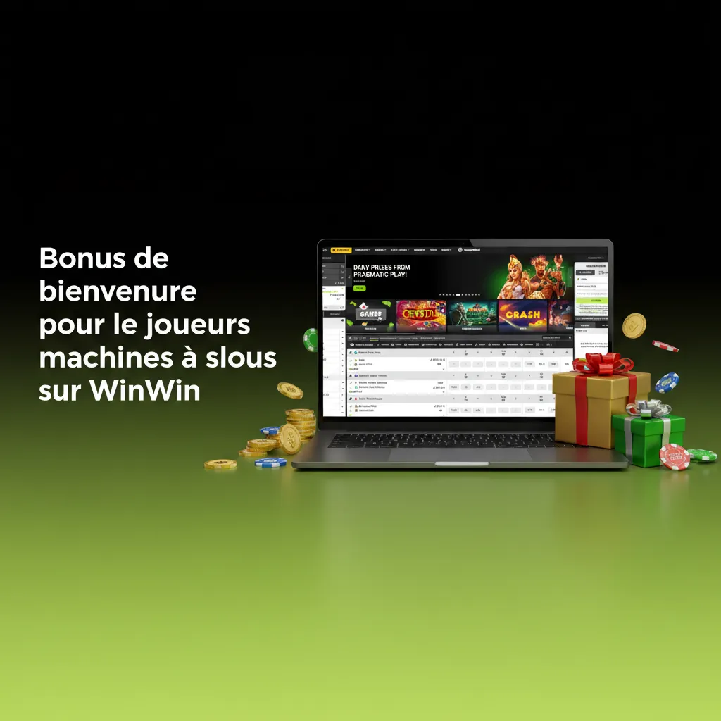Bannière WinWin: bonus machines à sous 200% jusqu'à 380€ + 150 tours gratuits; sport 150% jusqu'à 330€; promos et fidélité