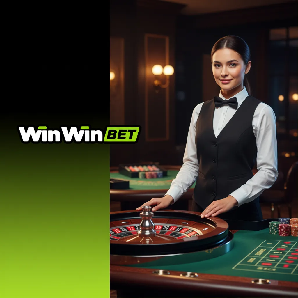 Casino en direct WinWin avec vrais croupiers en studio: jeu en temps réel; roulette, blackjack, baccarat, poker, game shows