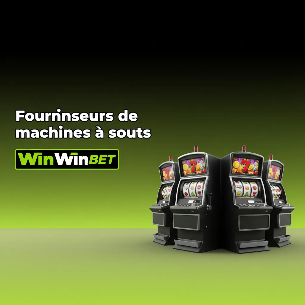 Fournisseurs de machines à sous WinWin: 55 fournisseurs, titres certifiés. Ex: Pragmatic Play, Play'n GO, NetEnt, Red Tiger.