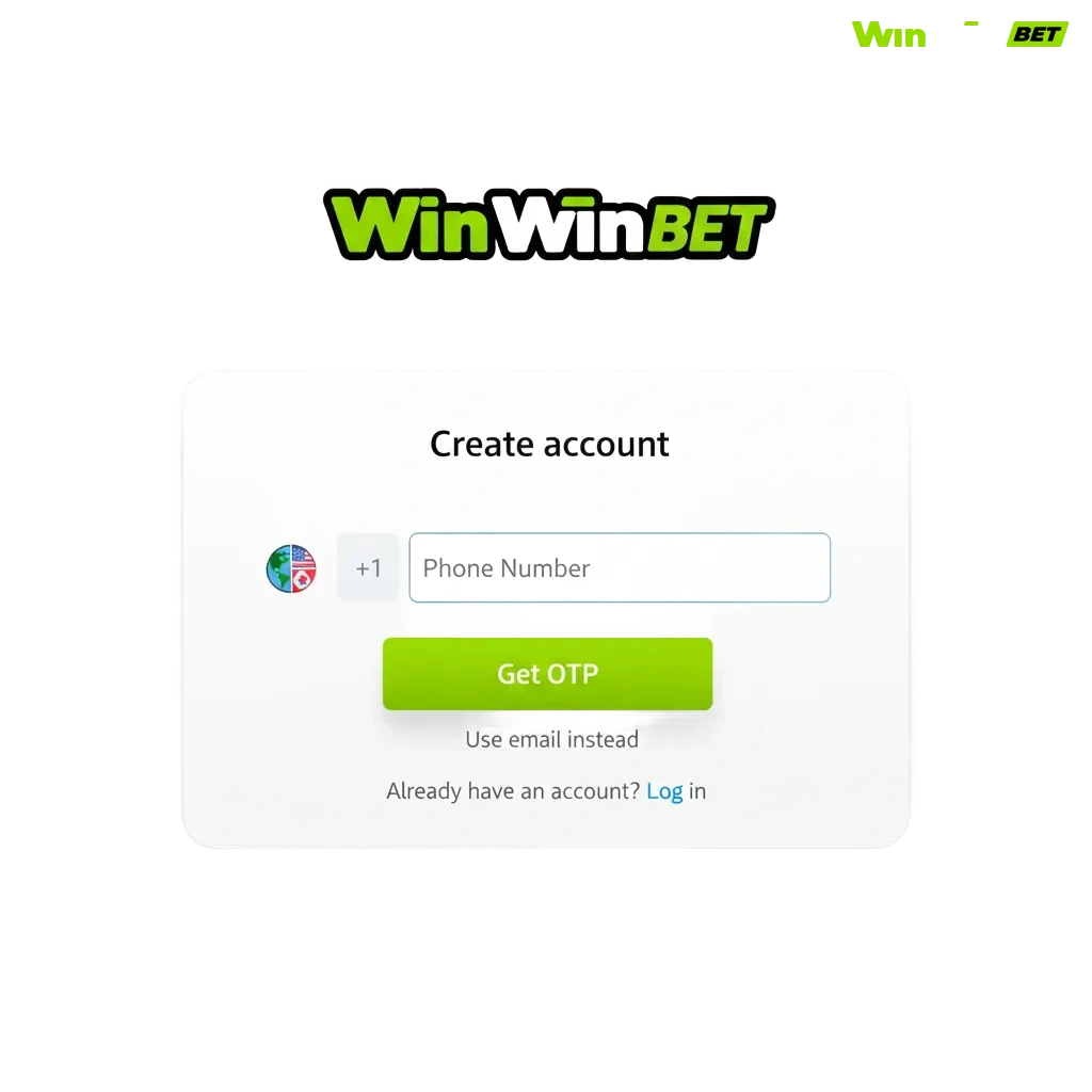 Diagrama del registro, inicio de sesión y verificación de WinWin para casino y apuestas en web y app, con bono de bienvenida