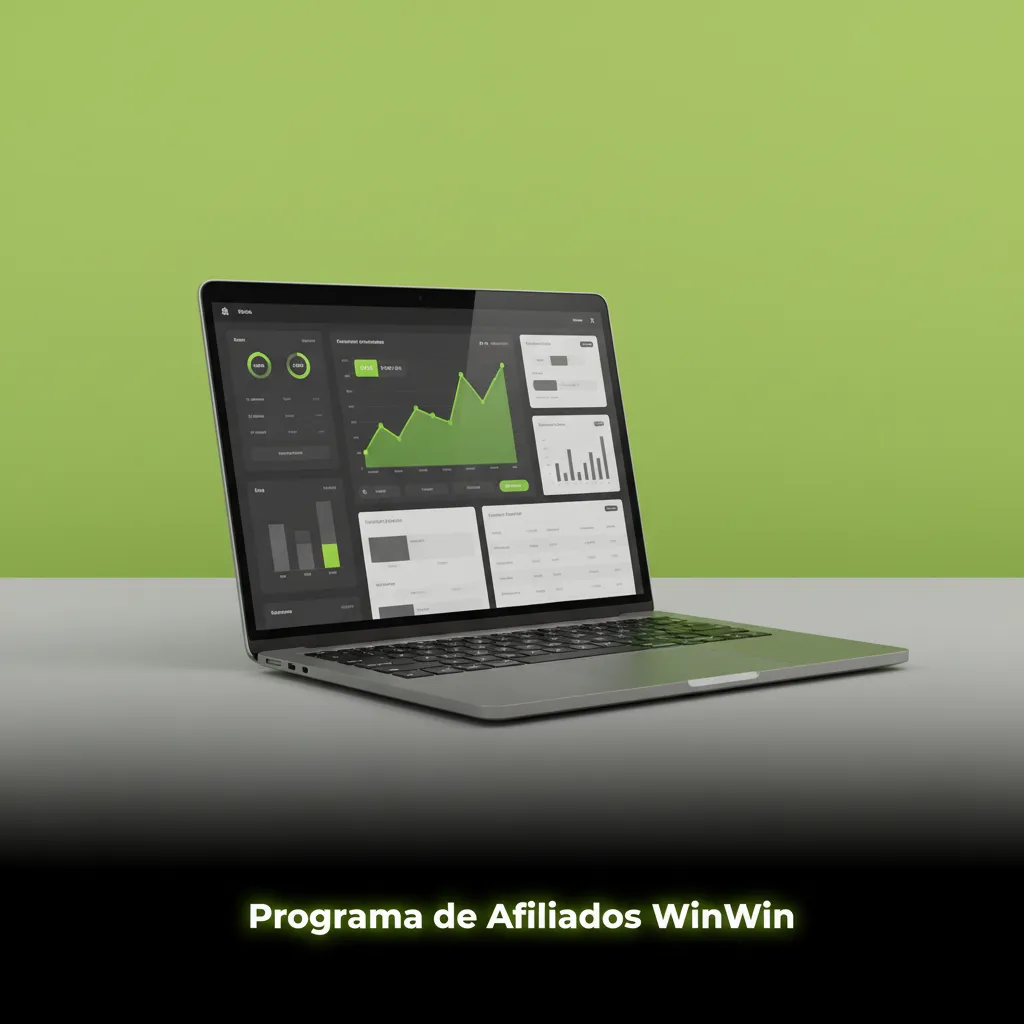 Banner do Programa de Afiliados WinWin com comissões competitivas, relatórios em tempo real, materiais e pagamentos regulares