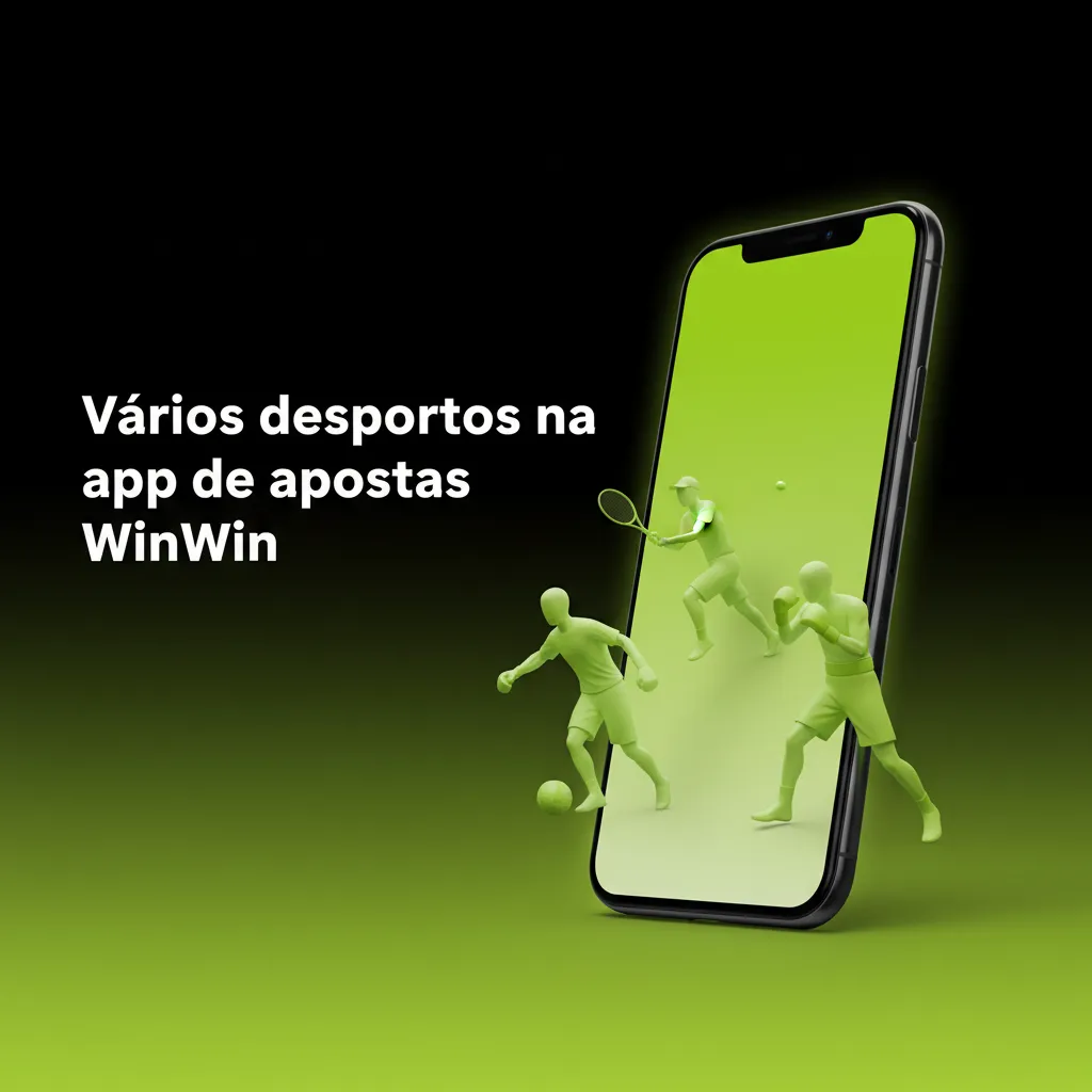 App WinWin com desportos e eSports; apostas LIVE e pré‑jogo, estatísticas e transmissão em direto.