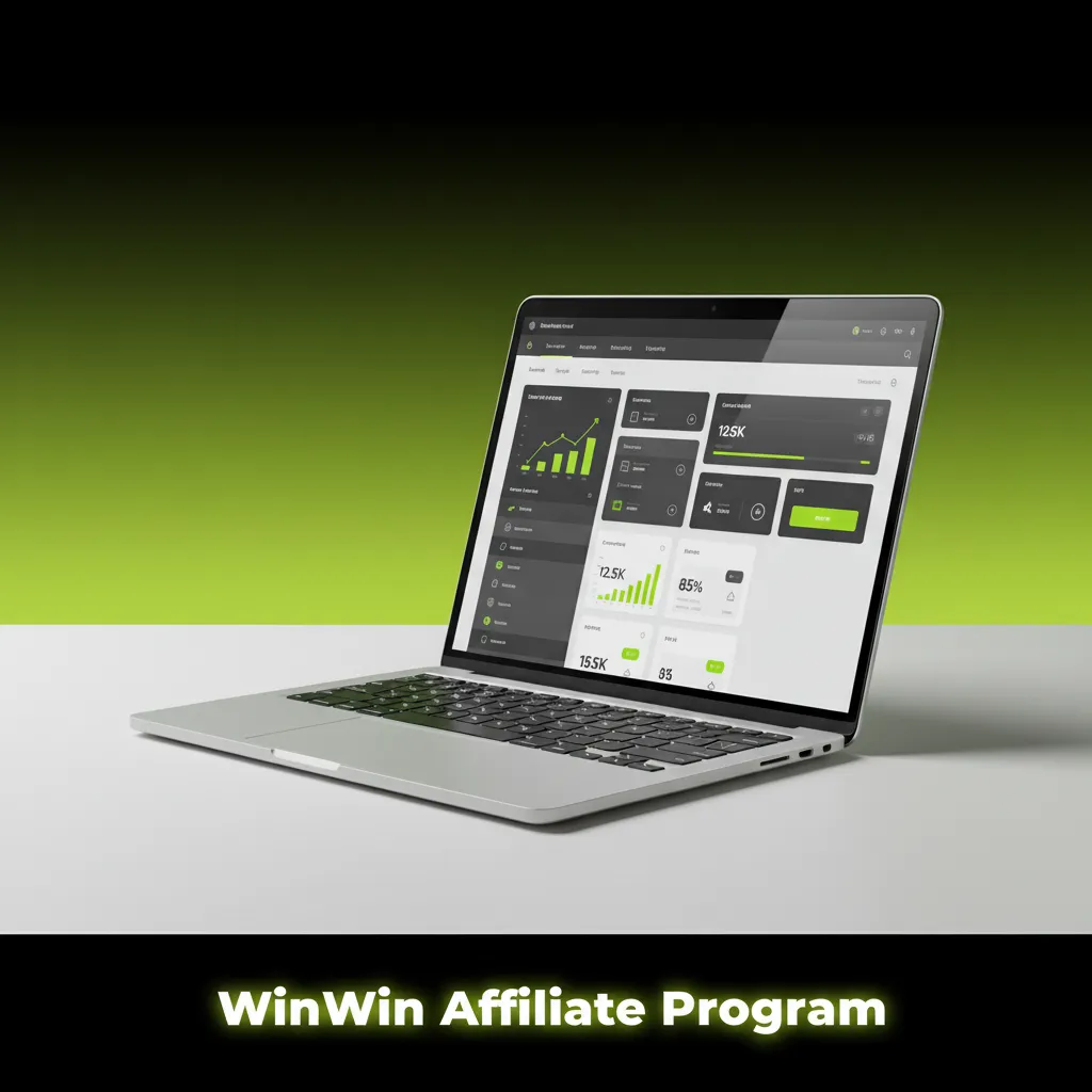 WinWin Affiliate Program promo for betting: revenue share or CPA, real-time tracking, marketing assets, timely payouts.