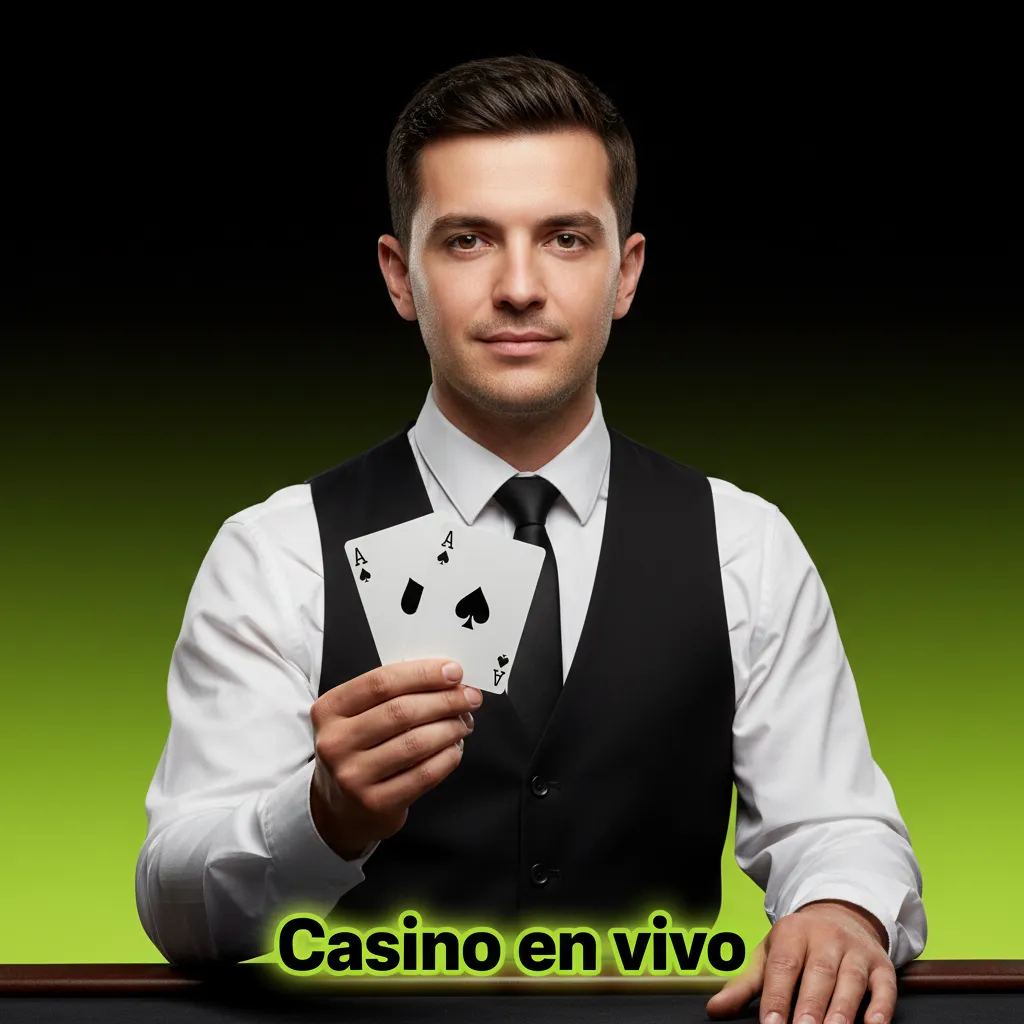 Casino en vivo con crupieres reales por vídeo HD y chat; ruleta, blackjack, baccarat, game shows y póker.