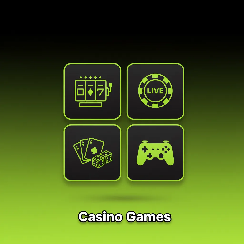 4,000+ casino games: slots, live blackjack, roulette, baccarat, jackpots, video poker, craps, keno, scratch cards.