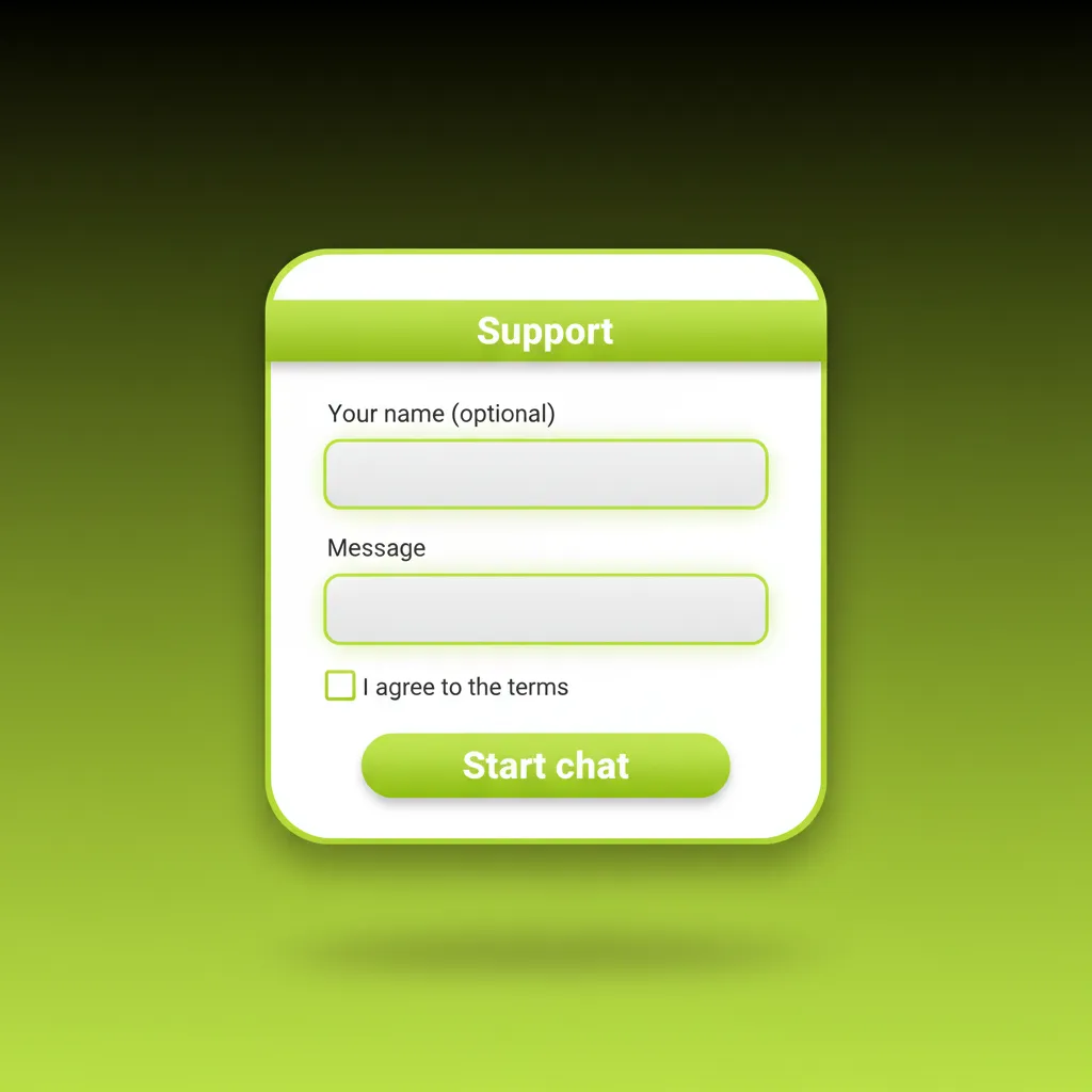 Suporte 24/7: chat ao vivo, e-mail, FAQ e redes sociais. Ajuda multilingue para conta, bónus, pagamentos e verificação