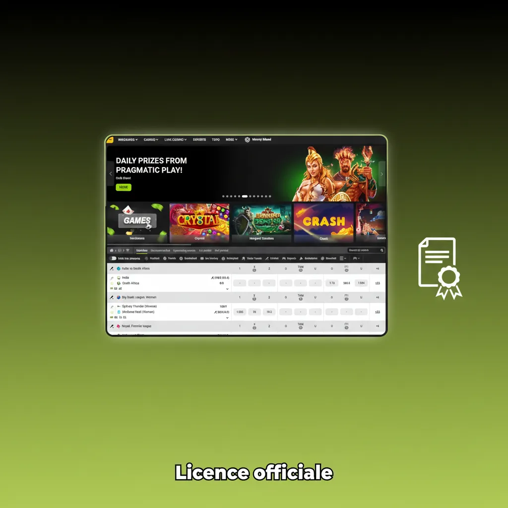 Licence officielle: plateforme régulée en Europe, Amérique et Asie, avec KYC/AML et protection des données.