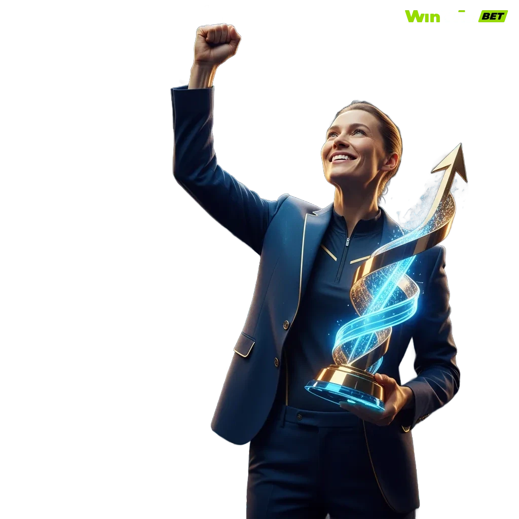 WinWin website screenshot featuring sports betting, esports, live casino, bonuses, mobile apps, and payment method icons.