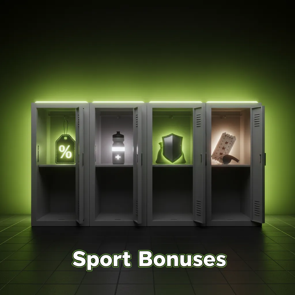Sport Bonuses banner: Accumulator Boost, First Bet Insurance, Esports Free Bet, Cricket Odds Boost, Weekly Reload.