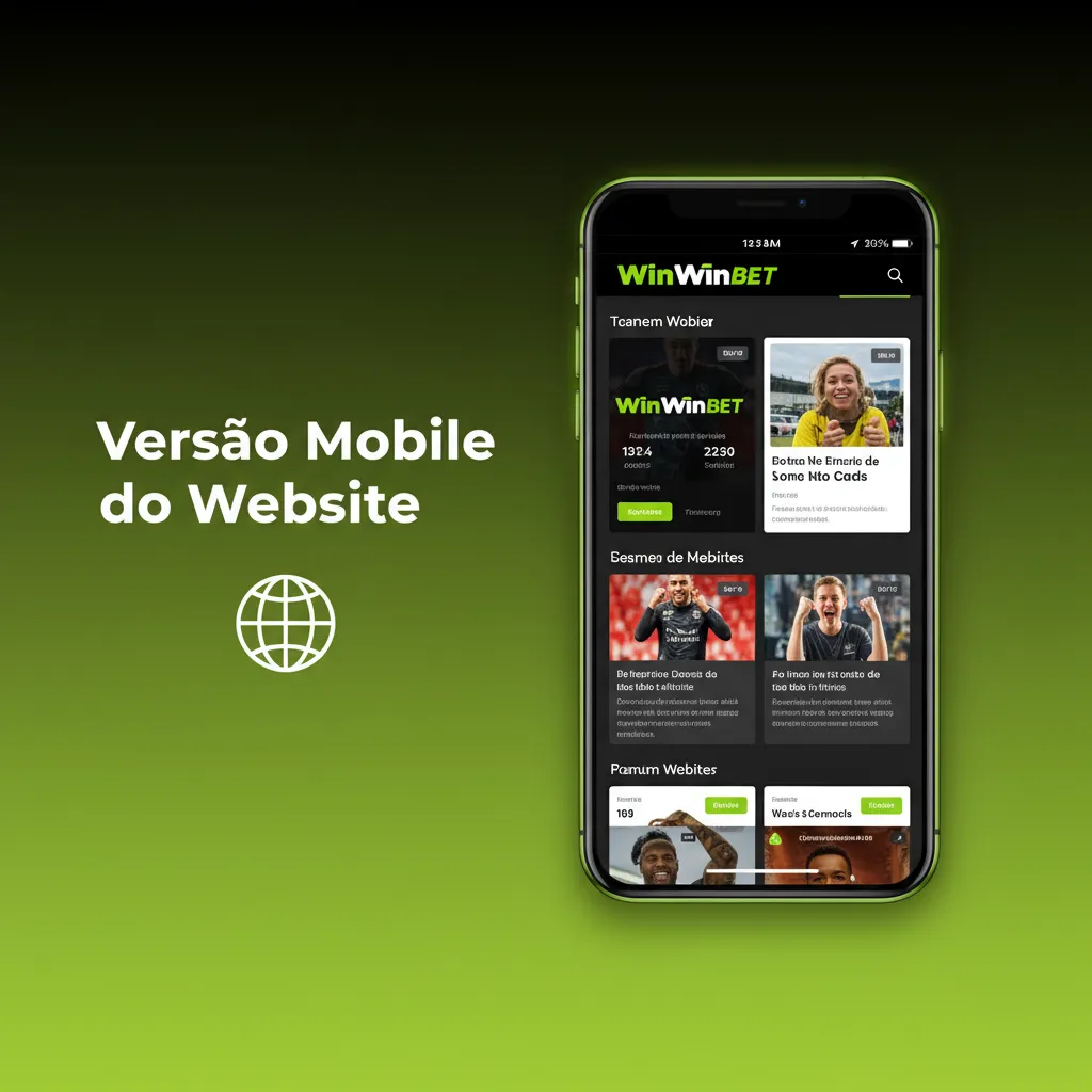 Versão mobile do site de apostas: menus de desporto/casino, slip fixo, depósitos/levantamentos seguros, notificações 4G/5G