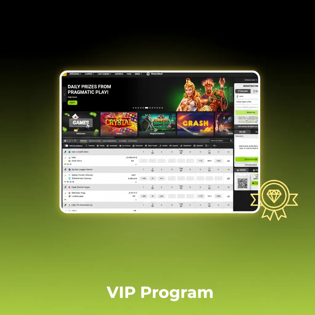 VIP Program with Bronze, Silver, Gold, Platinum, Diamond tiers; perks: cashback, priority withdrawals, exclusive tournaments.