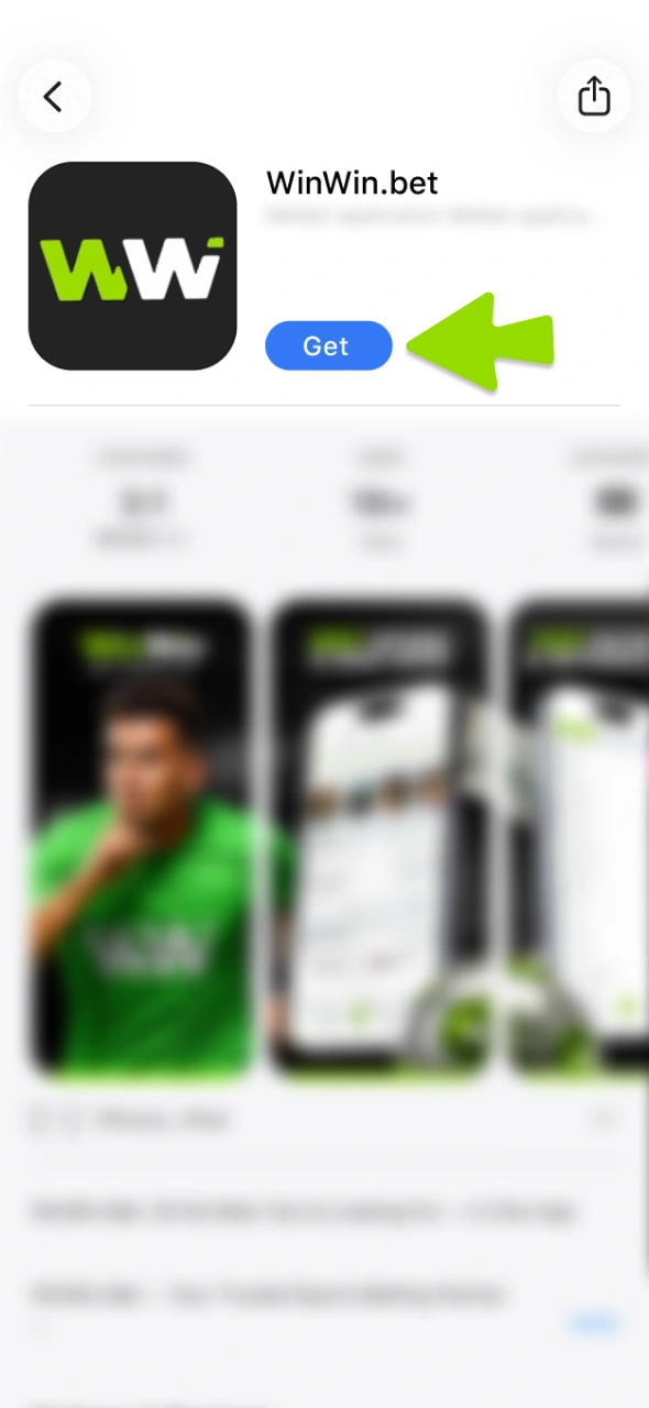 Comience a descargar la aplicación WinWin desde la App Store.