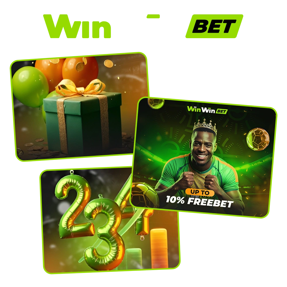 Explore the latest WinWin bonuses and promotions to boost your gaming balance.