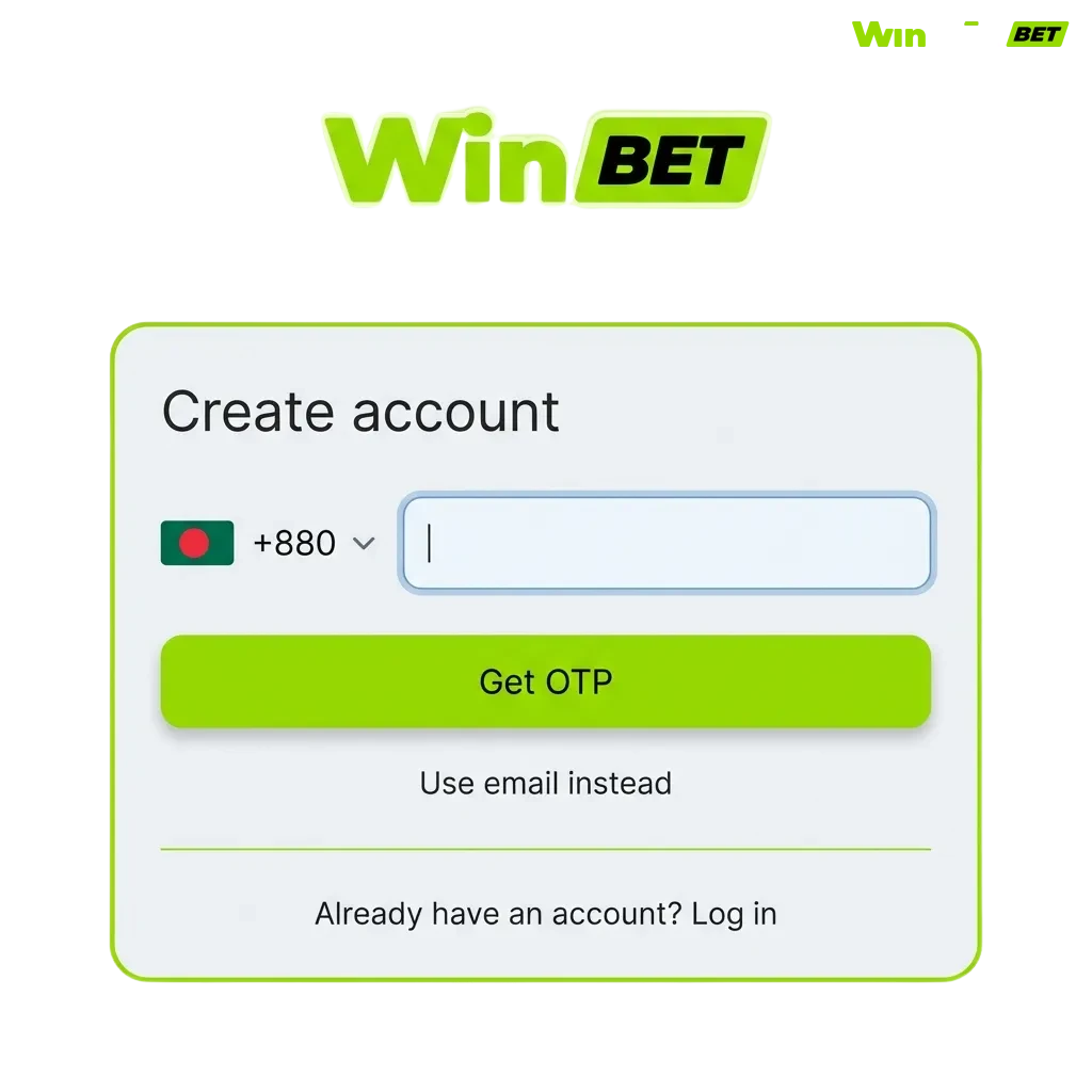 WinWin registration, login and verification guide for Bangladesh players with casino and sports betting access