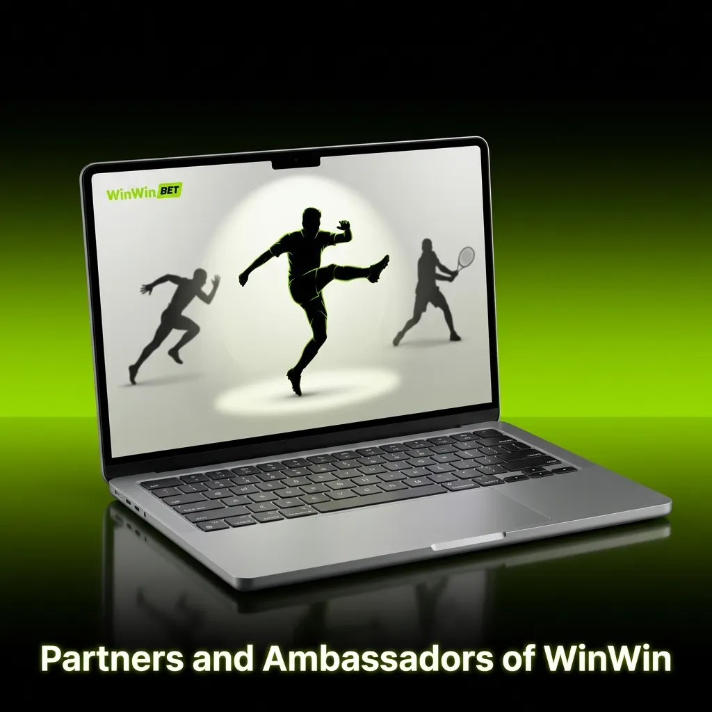 WinWin partners including Shakib Al Hasan, Evolution Gaming, Pragmatic Play, and Betwinner logos displayed together
