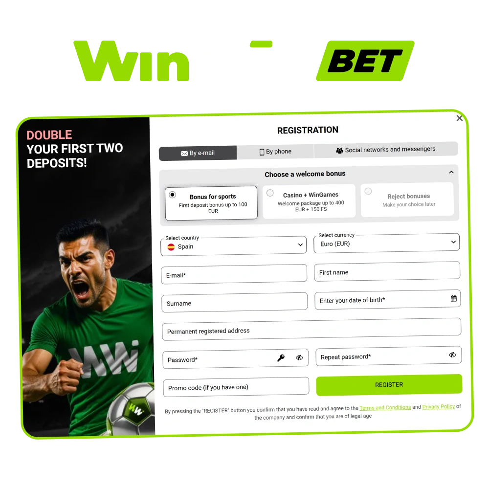 Follow the easy WinWin registration and login process to start your betting journey.