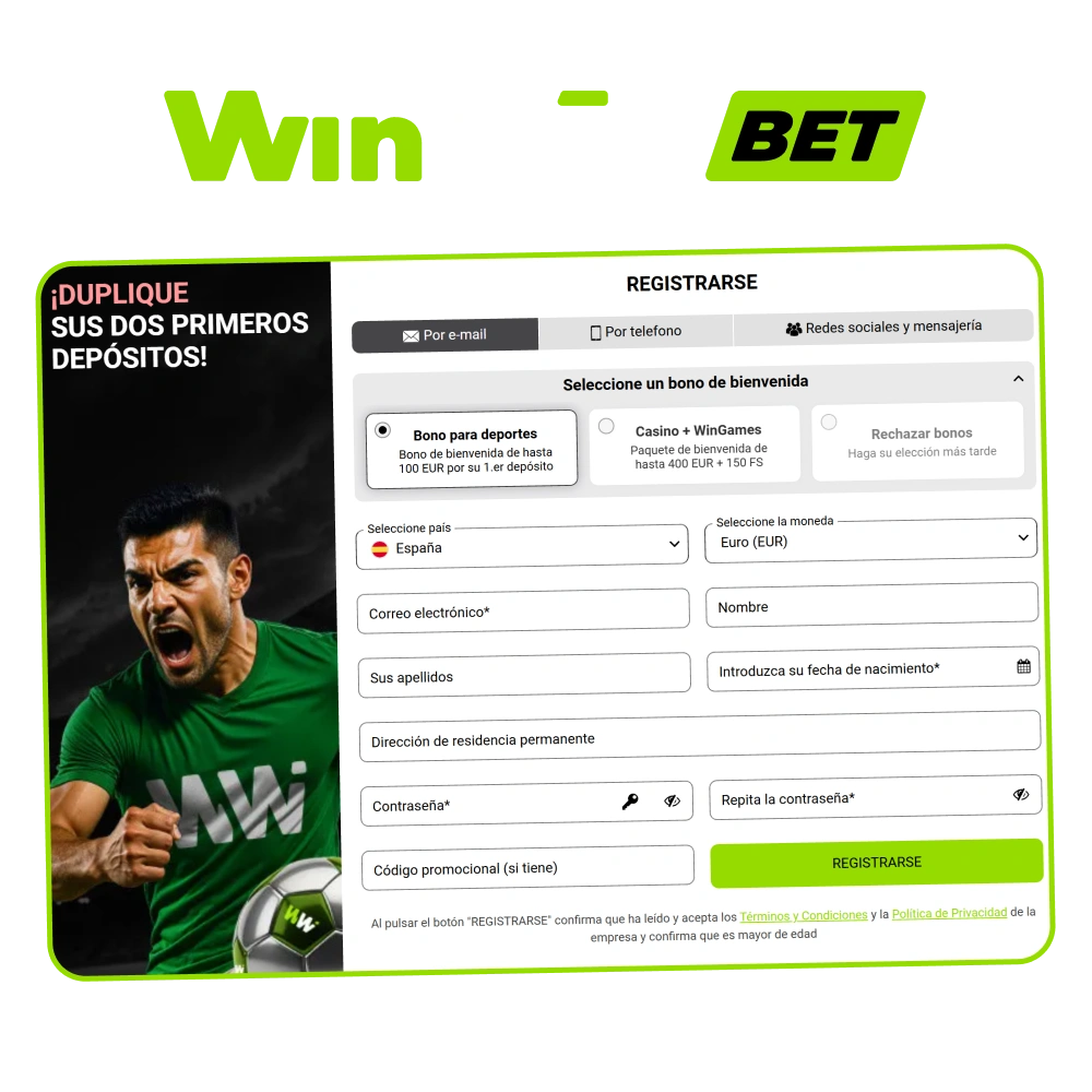 Sigue el sencillo proceso de registro e inicio de sesión de WinWin para comenzar tu aventura en las apuestas.