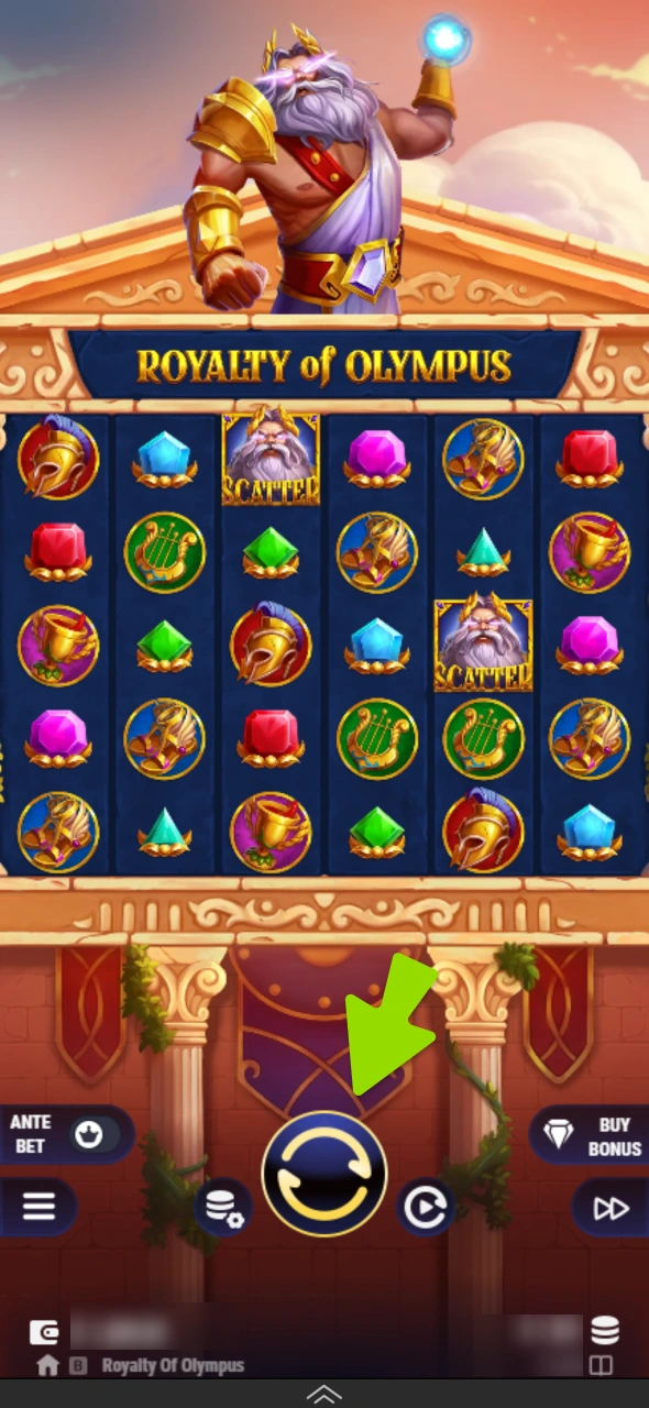 Place your bet and start spinning to win at WinWin casino.