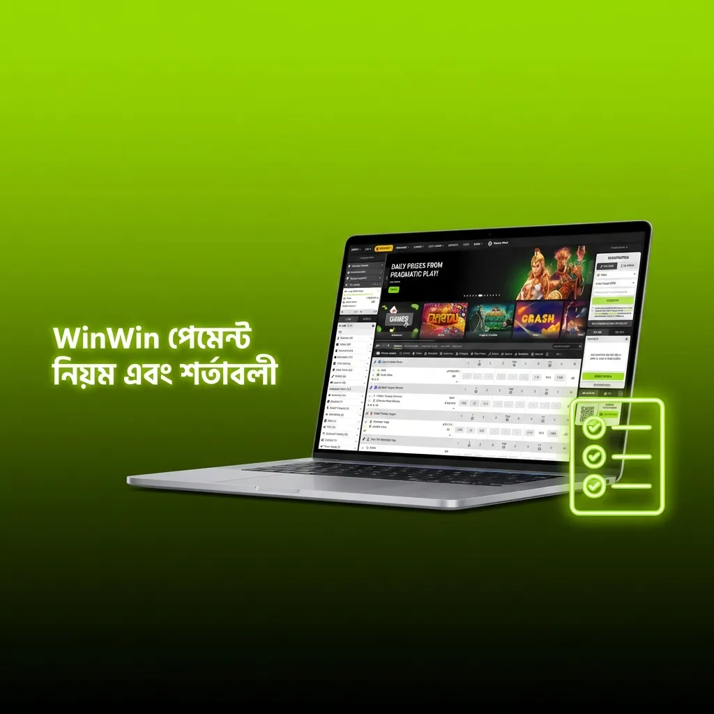 WinWin payment rules and terms guide for deposits and withdrawals in Bangladesh with verification and wagering requirements