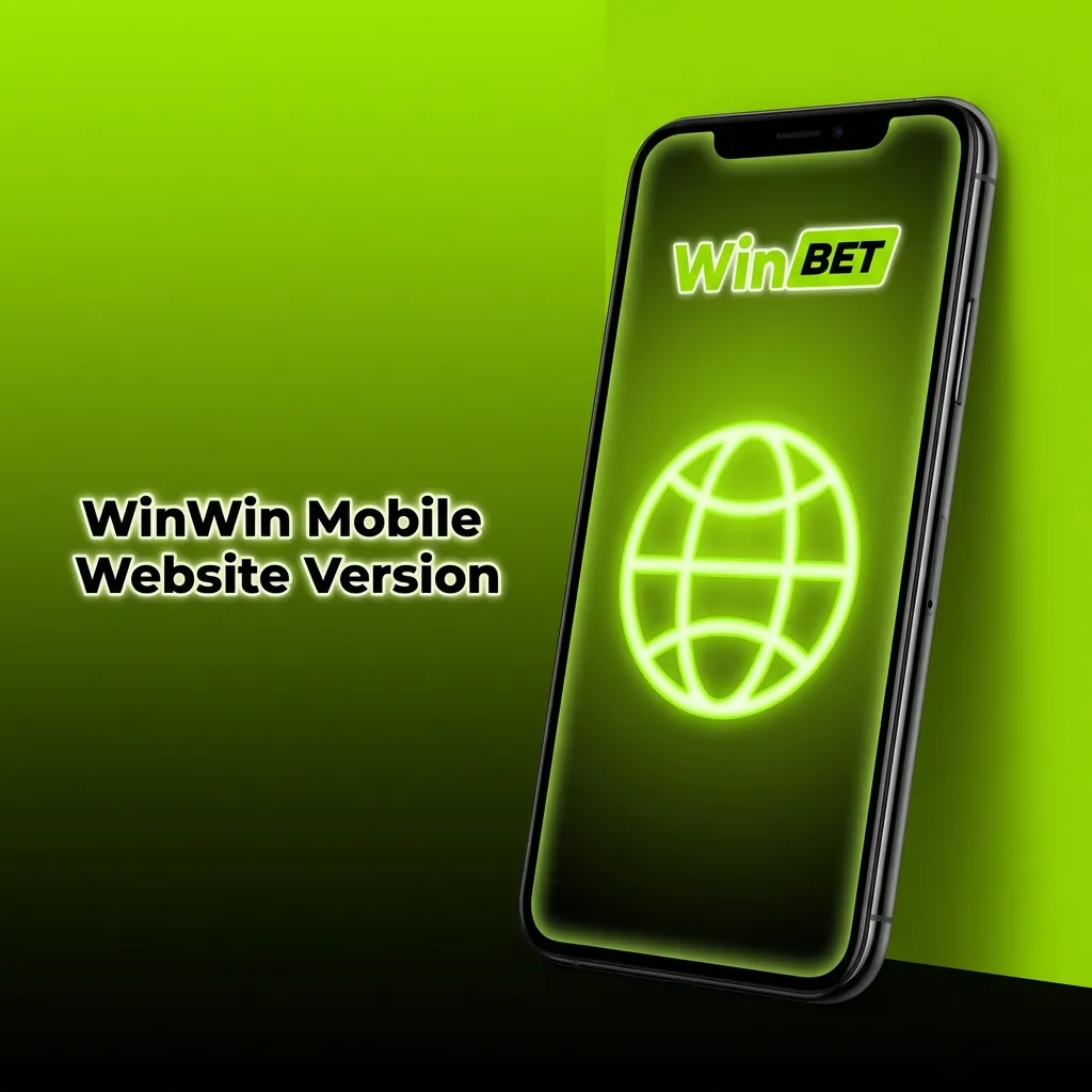 WinWin mobile website interface showing betting and casino games accessible on smartphones and tablets without downloads