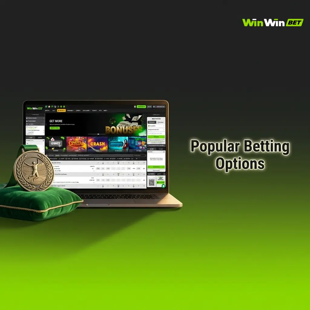 WinWin Bangladesh betting options including live betting, pre-game lines, and multi live wagers across 30+ sports