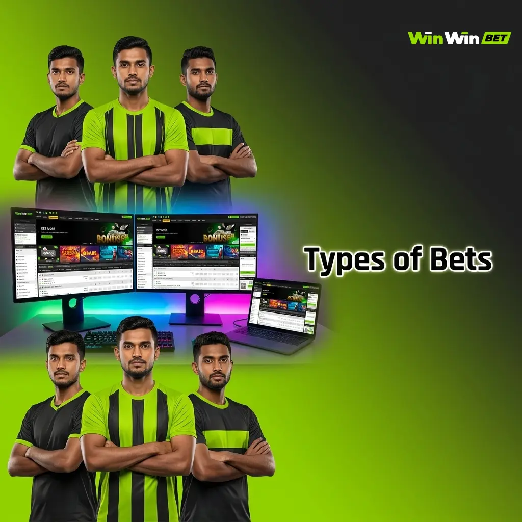 WinWin betting types: Single, Parlay Accumulator, and System bets explained for different strategies and risk levels
