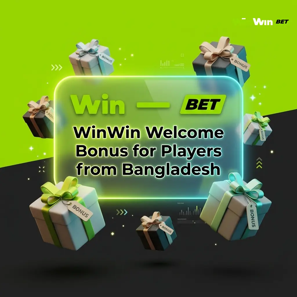 WinWin Bangladesh welcome bonus offering 100% deposit match up to 14,000 BDT for new players